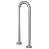 Stainless steel hoop |  48 mm | for casting in concrete | Universal hoop | total width 300 mm | To be fixed by plugs